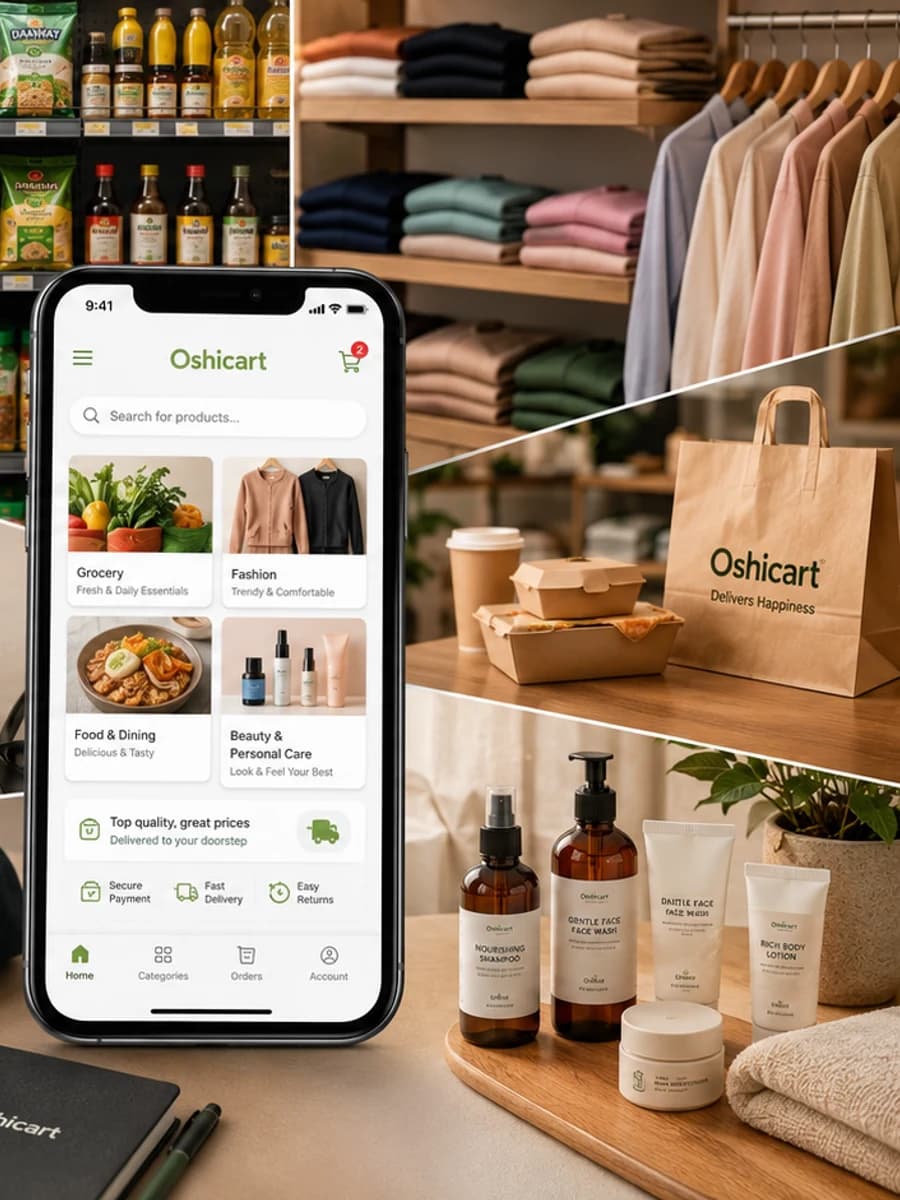 OshiCart serving multiple local business industries
