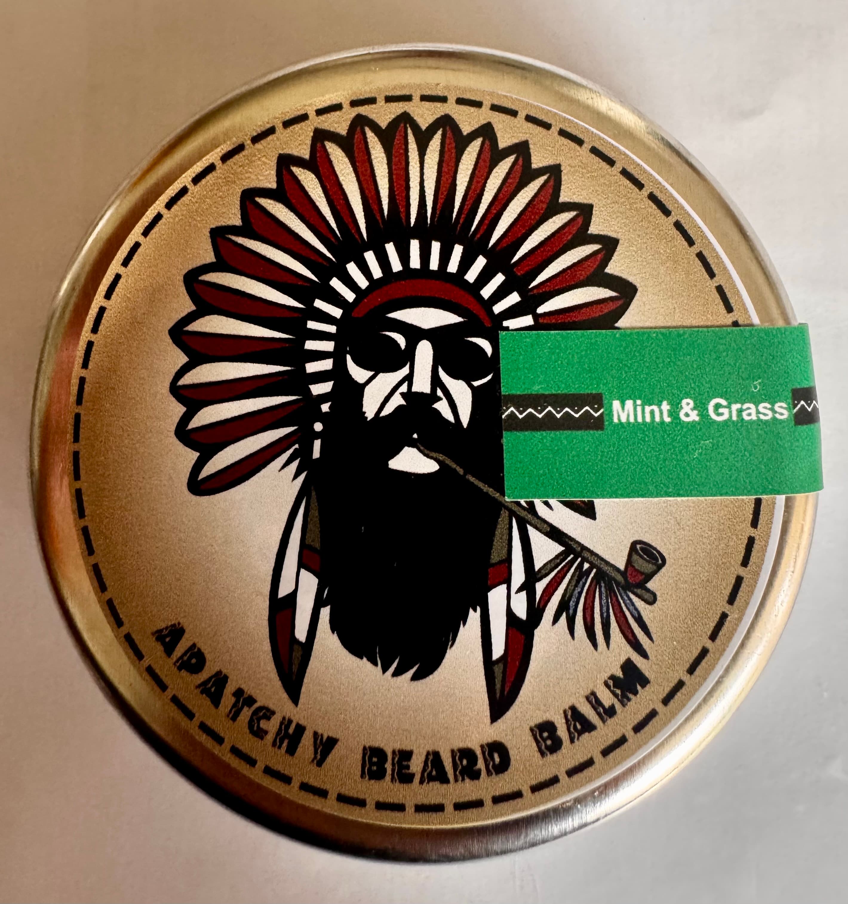 Apatchy Beard Balm Mint & Grass 40g