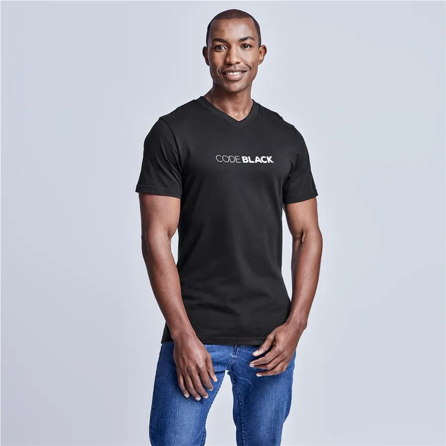 Mens Super Club 165 V-Neck T-Shirt