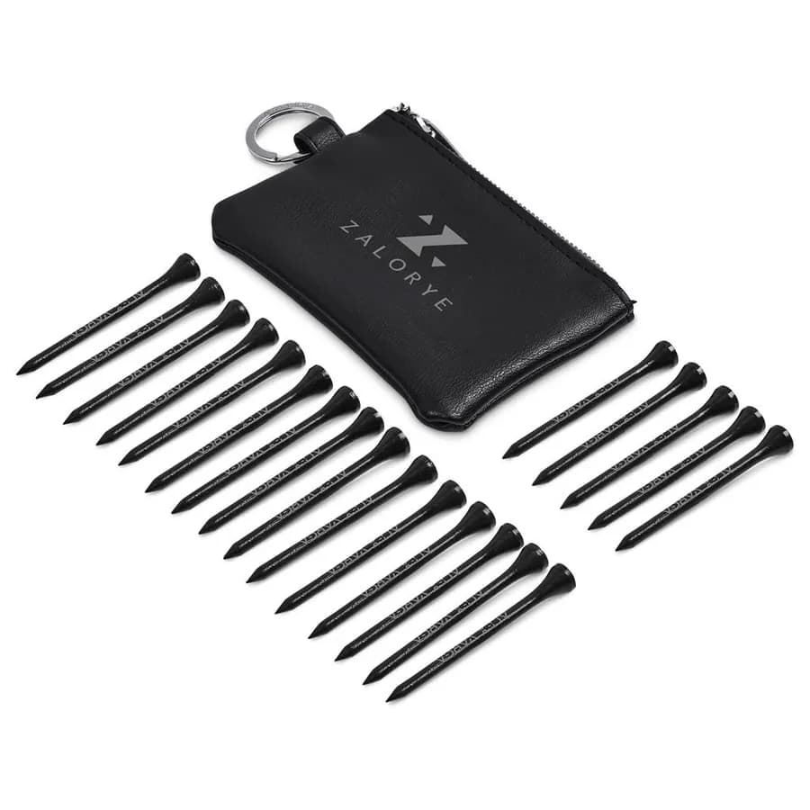 Alex Varga Dinero Pouch and Tees Golf Set