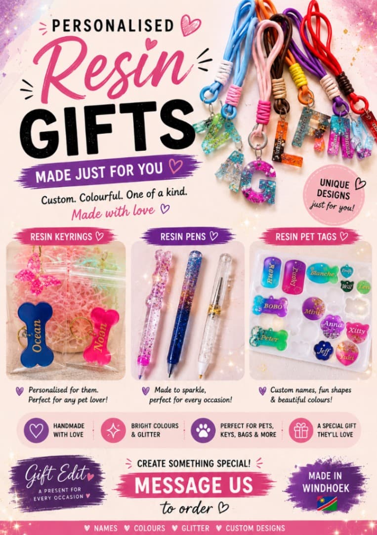 Personalised Resin Gifts