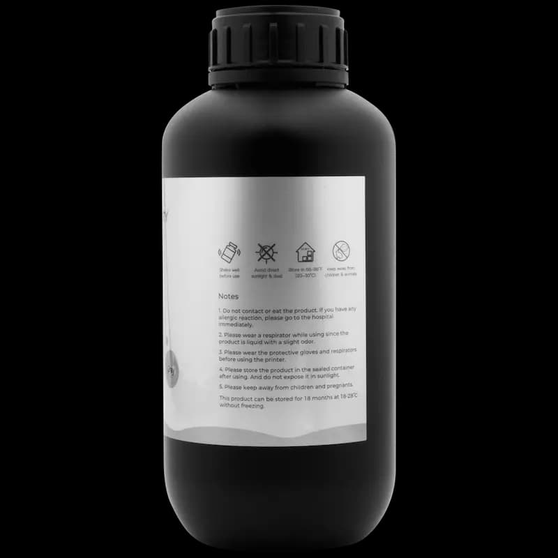 Creality ABS resin 1KG plastic bottle - Grey