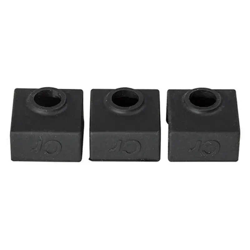 Heating Block Silicone Cover (23x23x17.5xT1.5) - Black