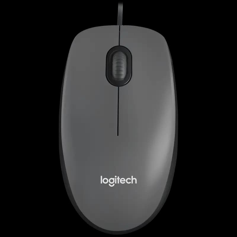 Logitech(R) M90 Wired Mouse - Grey
