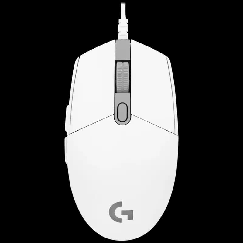 Logitech(R) G203 Lightsync Gaming Mouse - White