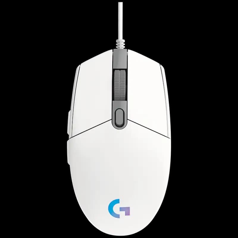 Logitech(R) G102 Lightsync Gaming Mouse - White