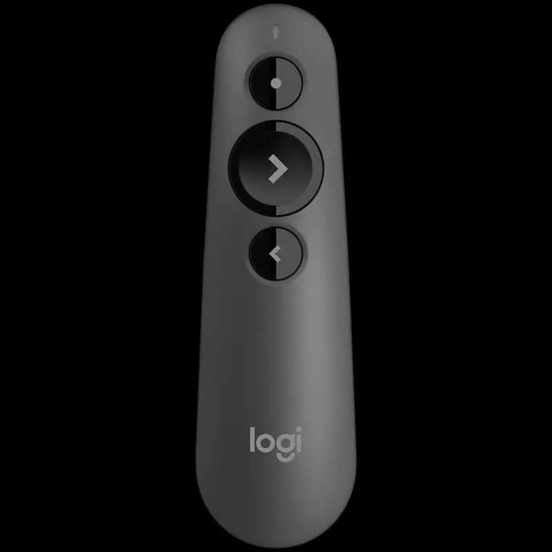 Logitech(R) R500s Laser Wireless Presentation Remote - Graphite