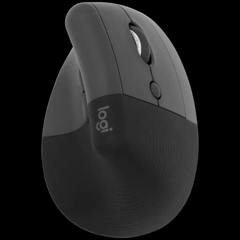 Logitech Lift Vertical Ergonomic Mouse - Graphite