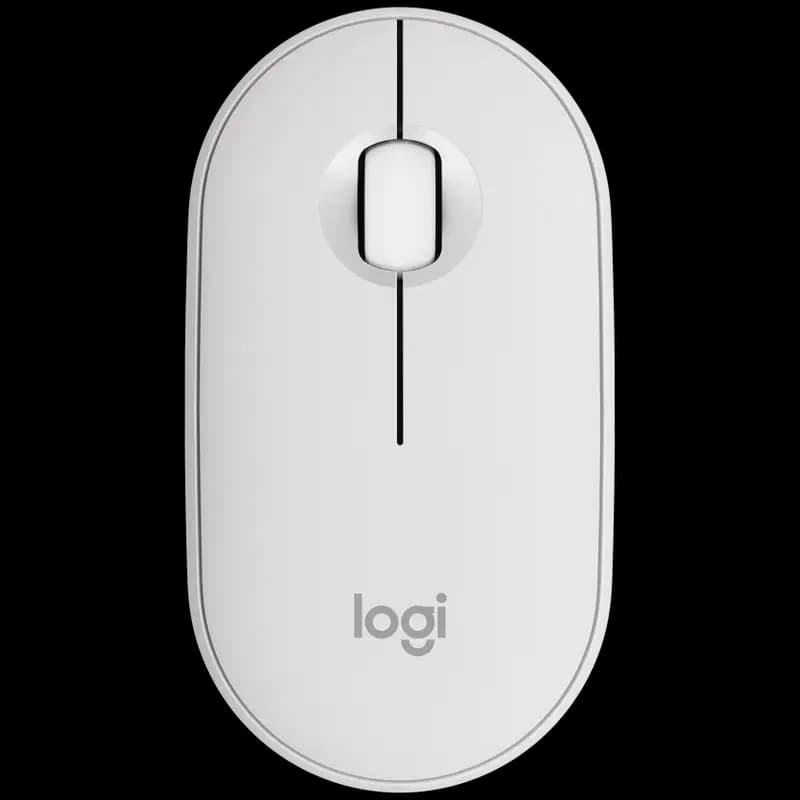 Logitech(R) Pebble Mouse 2 M350s - TONAL WHITE - BT - DONGLELESS