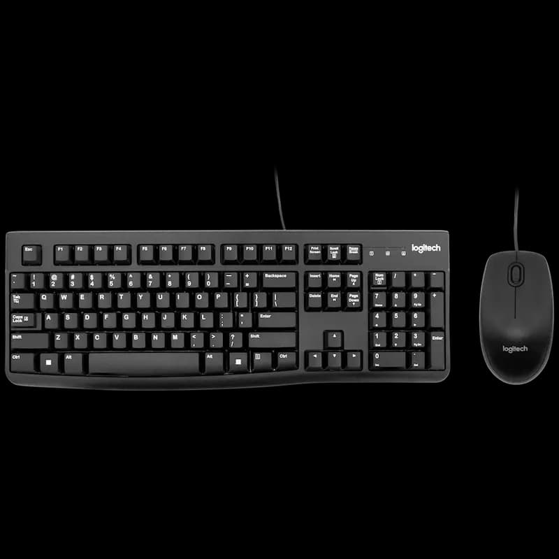 Logitech(R) MK120 Corded Combo - USB