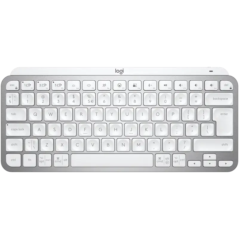 Logitech(R) MX Keys Mini Wireless Keyboard - PALE GREY