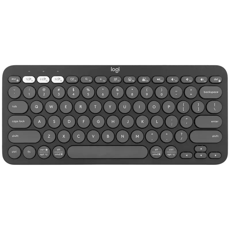 Logitech(R) Pebble Keys 2 K380s - Tonal Graphite