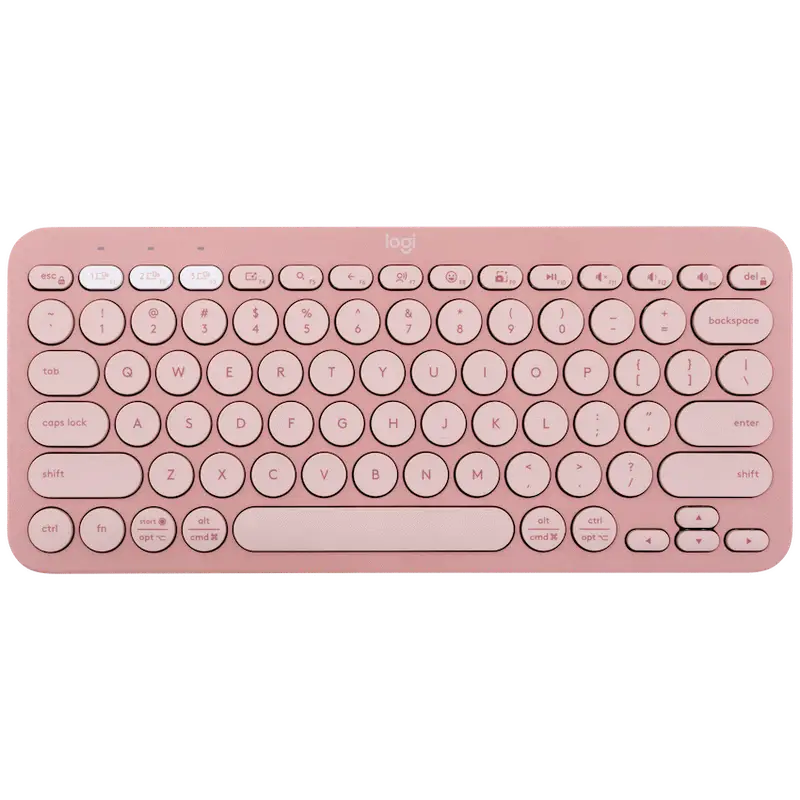 Logitech(R) Pebble Keys 2 K380s - Tonal Rose