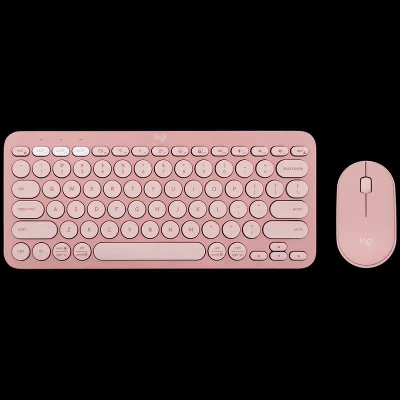 Logitech(R) Pebble 2 Combo - Tonal Rose