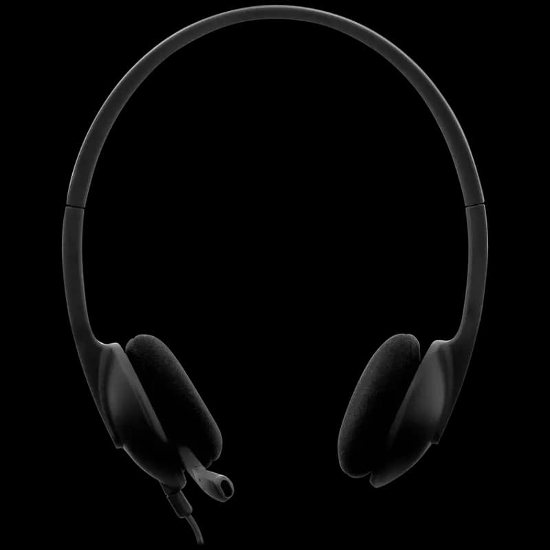 Logitech(R) H340 USB Computer Headset - Black