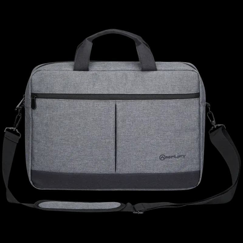 Amplify Ingwe 15.6"Laptop Shoulder Bag Black/Charcoal