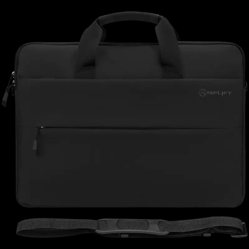 Amplify Cuba 15.6" Laptop Shoulder Bag Black