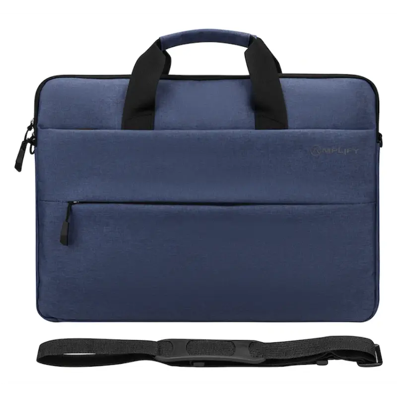 Amplify Cuba 15.6" Laptop Shoulder Bag Navy