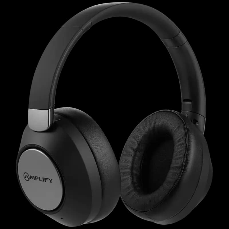 Amplify Onyx Bluetooth Wireless Headphones with ANC - Black