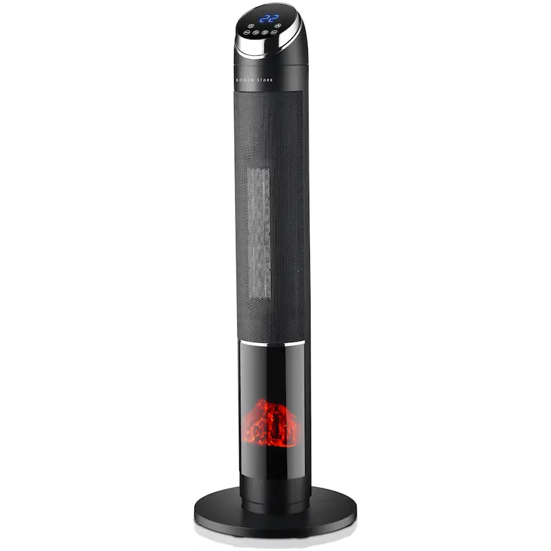 Boden Stark Digital Fireplace Tower Heater