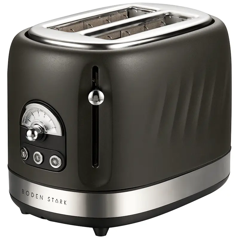 Boden Stark 2-Slice Stainless Steel Toaster