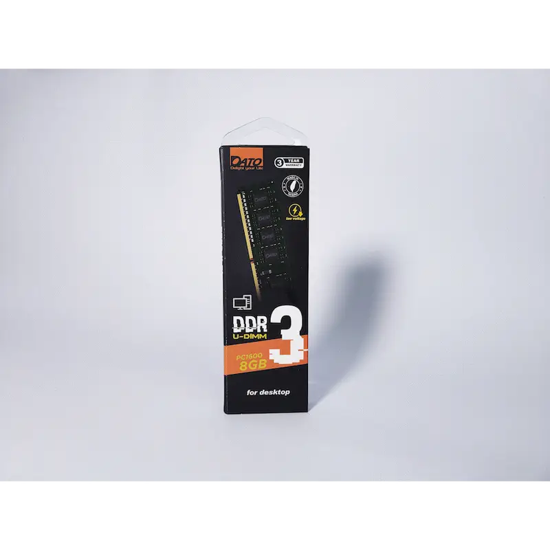Memory 8GB DDR3 1600 Desktop