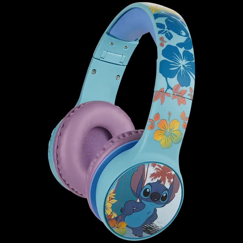 Disney Stitch Bluetooth Padded Headphones with dB Switch Function