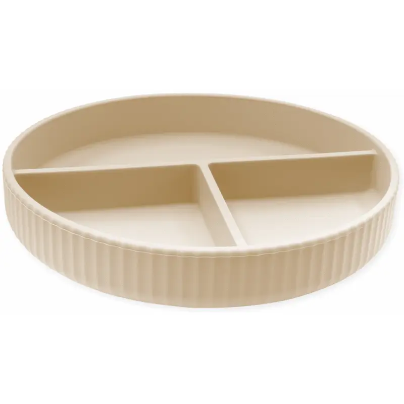 Echo Baby Silicone Suction Plate - Ivory