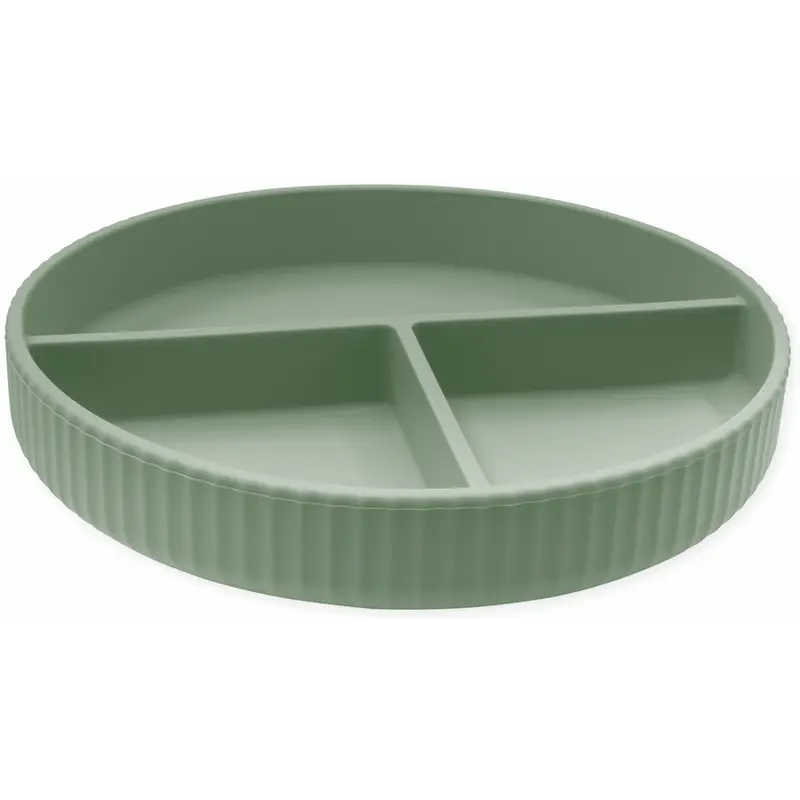 Echo Baby Silicone Suction Plate - Sage