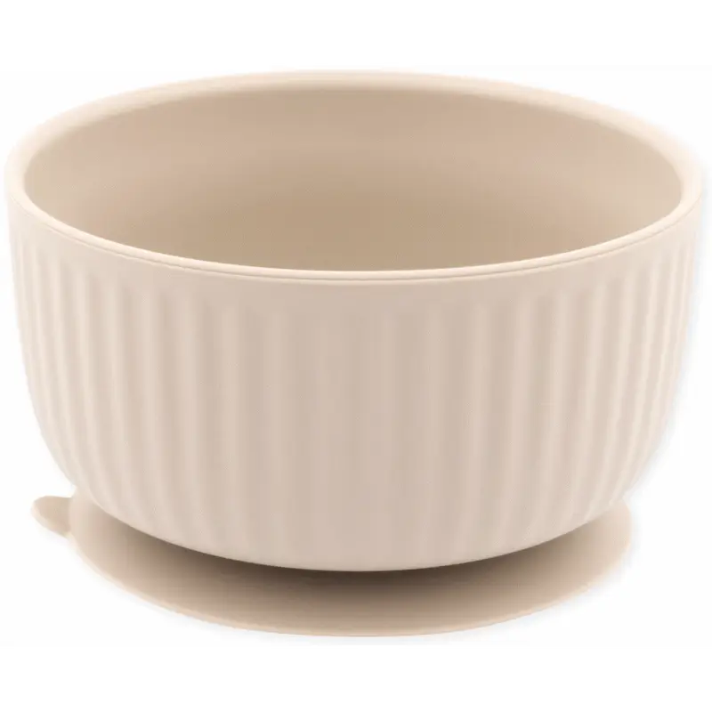 Echo Baby Silicone Suction Bowl - Ivory