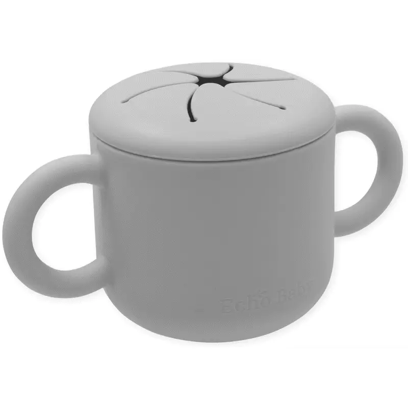 Echo Baby Silicone Snack Cup - Stone