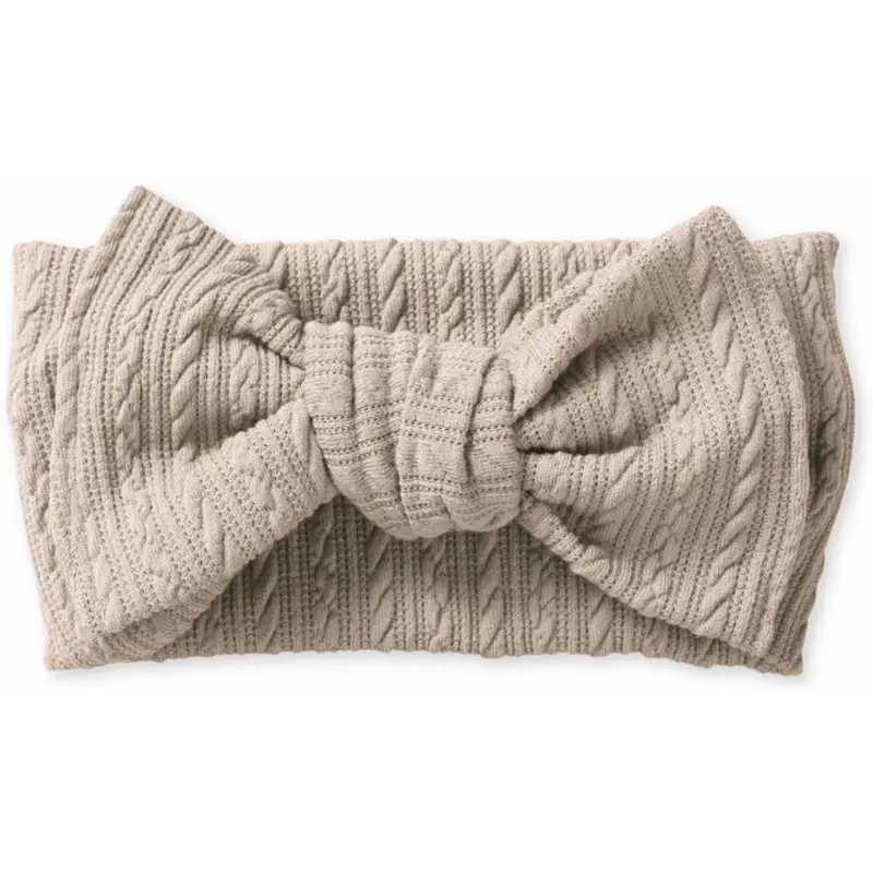 Echo Baby Bow Headband - Bone
