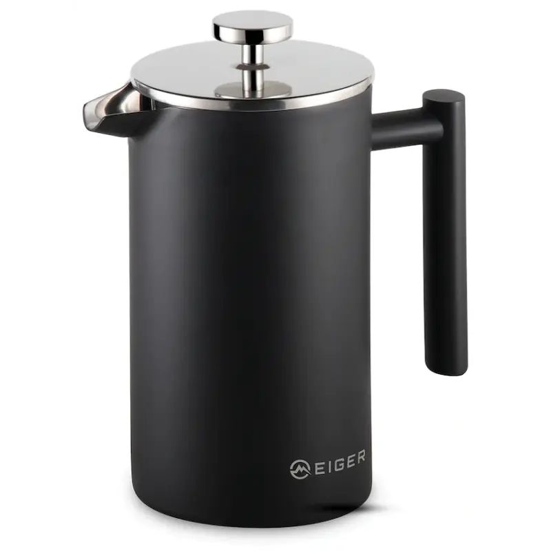 TOSCA SERIES DOUBLE WALL COFFEE PRESS MATT BLACK 700ml