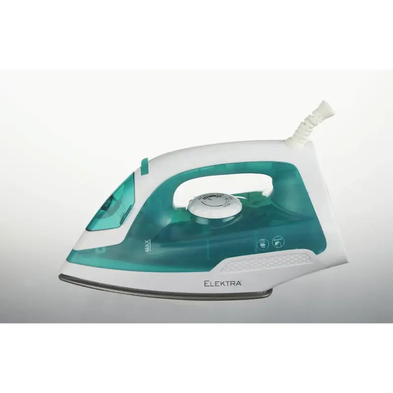 Elektra 1200W Steam Iron - Green