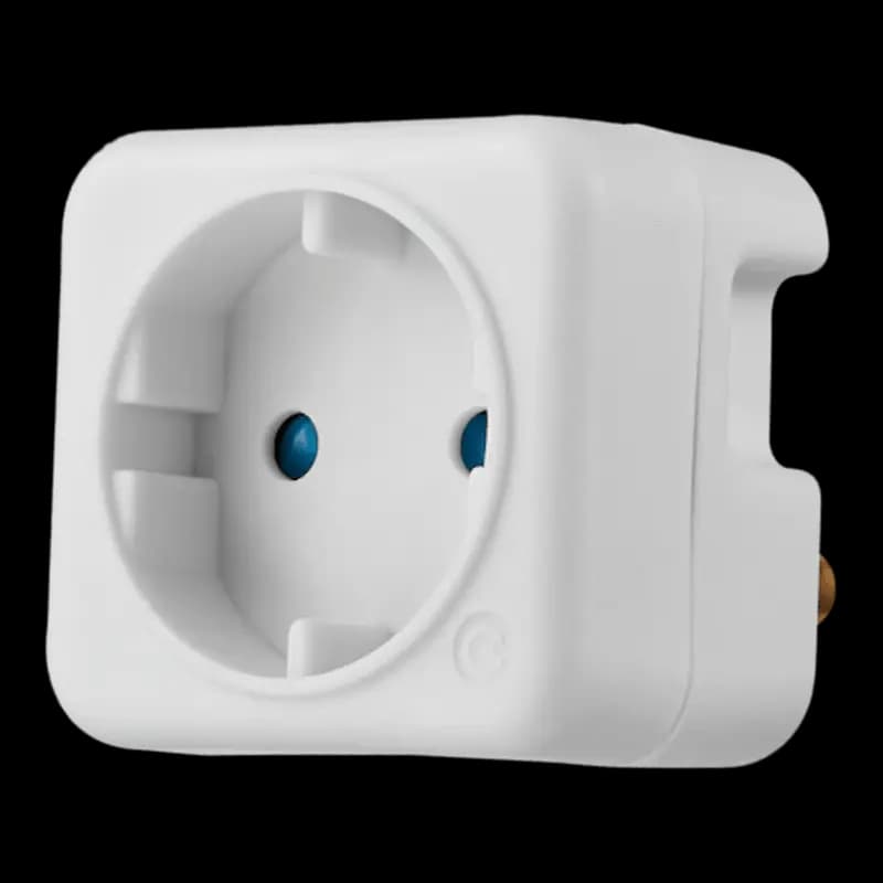 Ellies 1 Way Schuko Adaptor