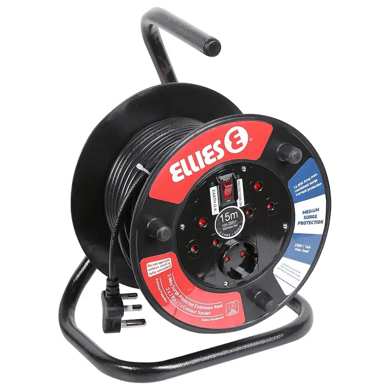 Ellies Heavy Duty Medium Surge Extension Reel-30M