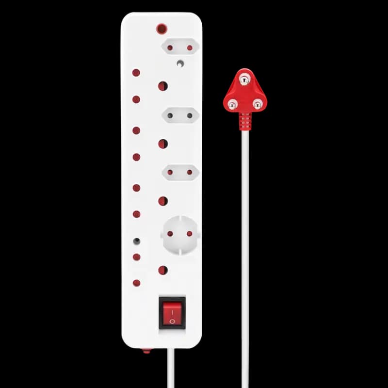 Ellies 8-Way Medium Surge Multiplug 0.5m