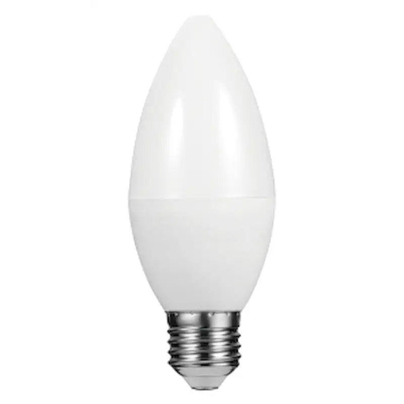 Ellies 5w C37 Residential Candle Stick Bulb E27 WW