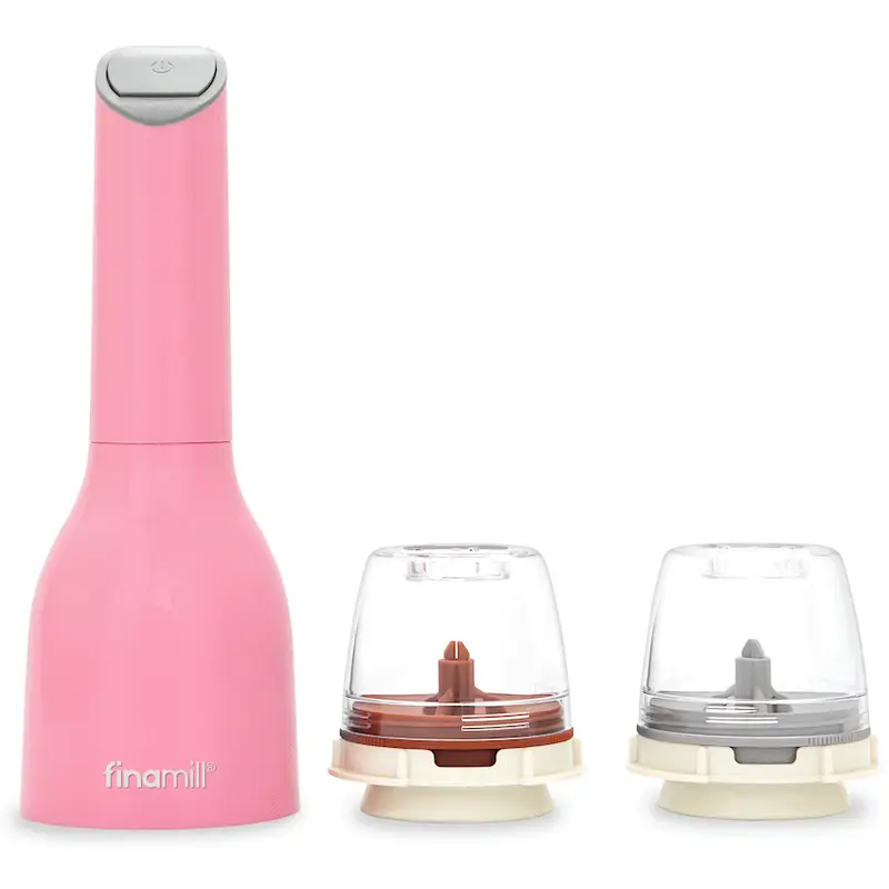 Finamill Battery-Operated Grinder - Pink