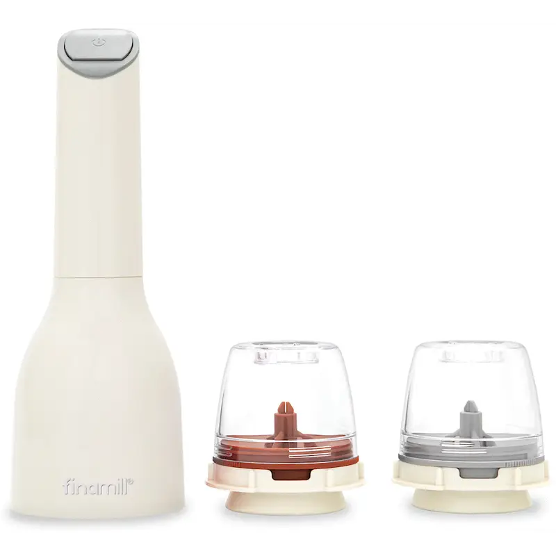 Finamill Battery-Operated Grinder - Soft Cream