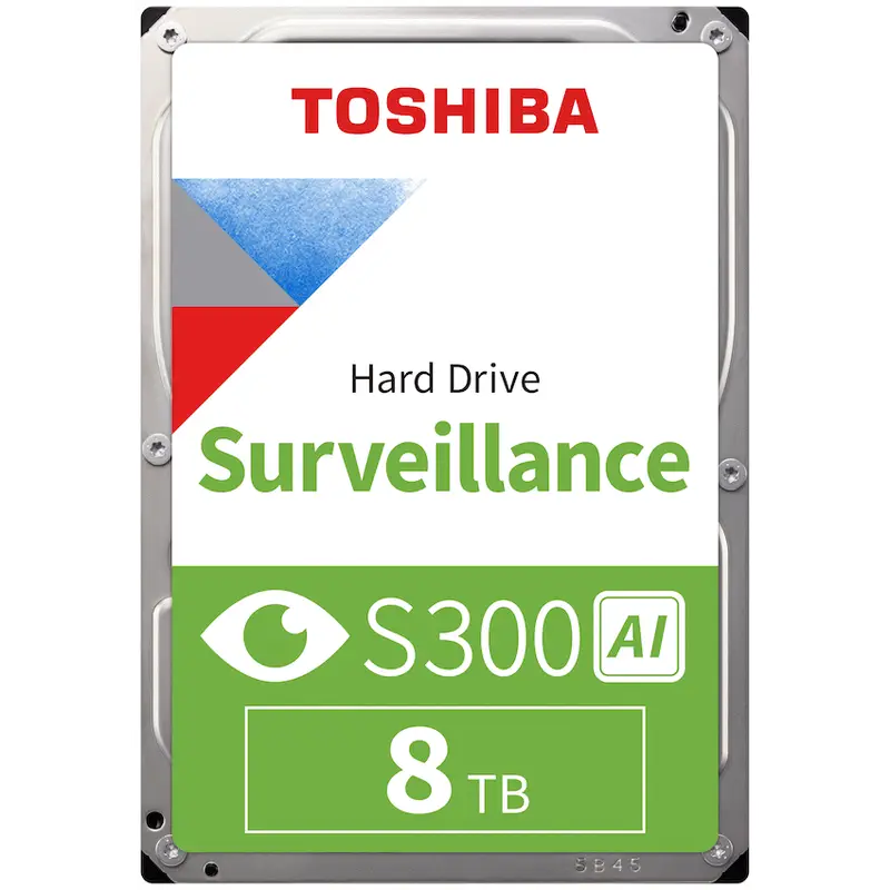 Toshiba *BULK* S300 AI Surveillance Hard Drive 8TB