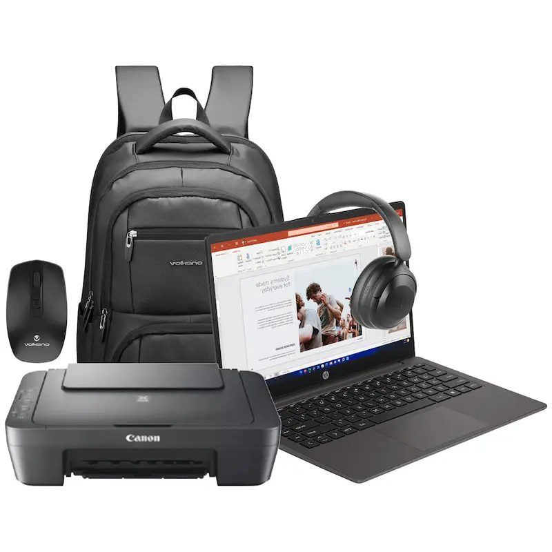 HP CU3K6ES#ACQ - 245 G10 14-inch 8GB/256GB Win11 Printer+Bag+Mouse+Headphone