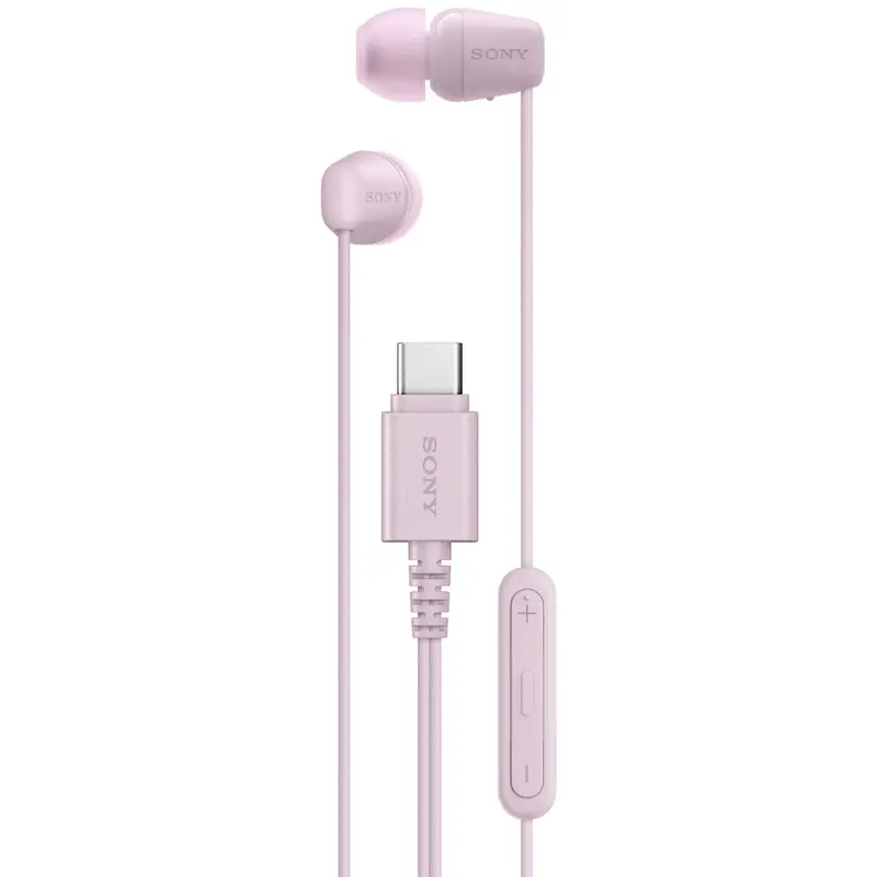 Sony EX15C USB-C Wired In-Ear Earphones - Pink