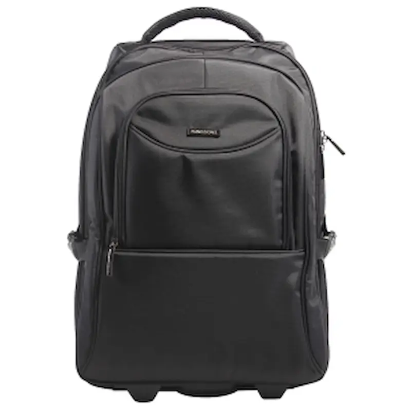 Kingsons Prime 15.6" Laptop Trolley Backpack - Black