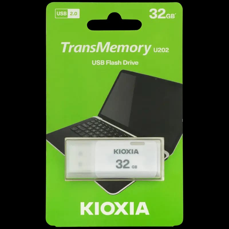 Kioxia 32GB USB 2.0-White