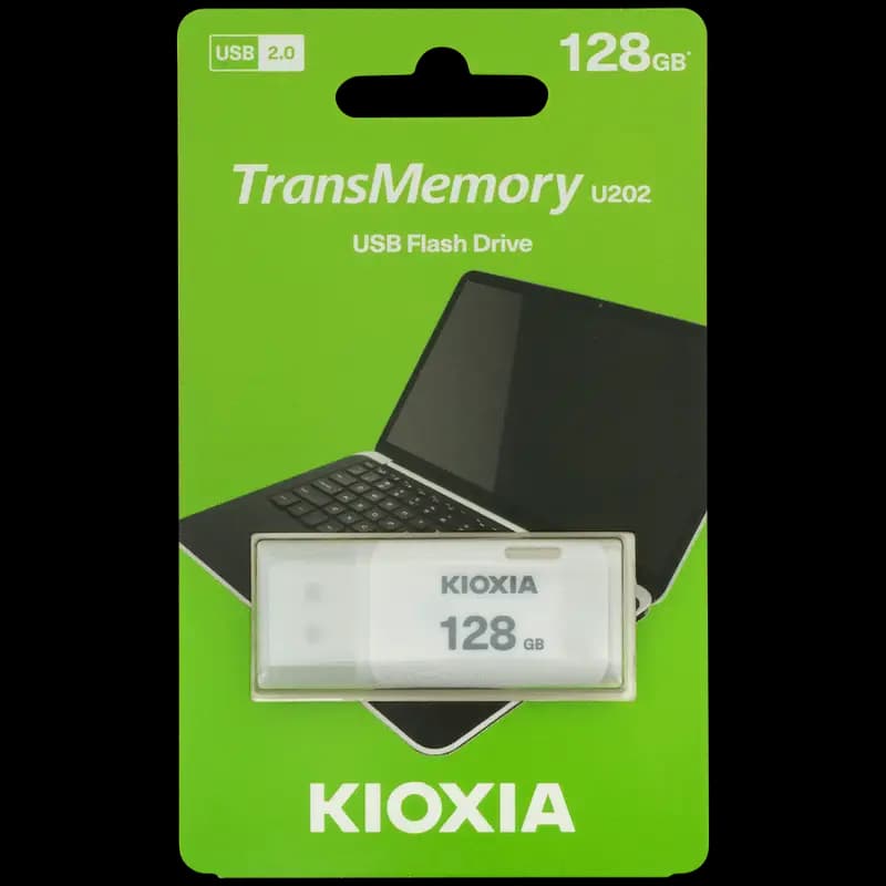 Kioxia 128GB USB 2.0-White