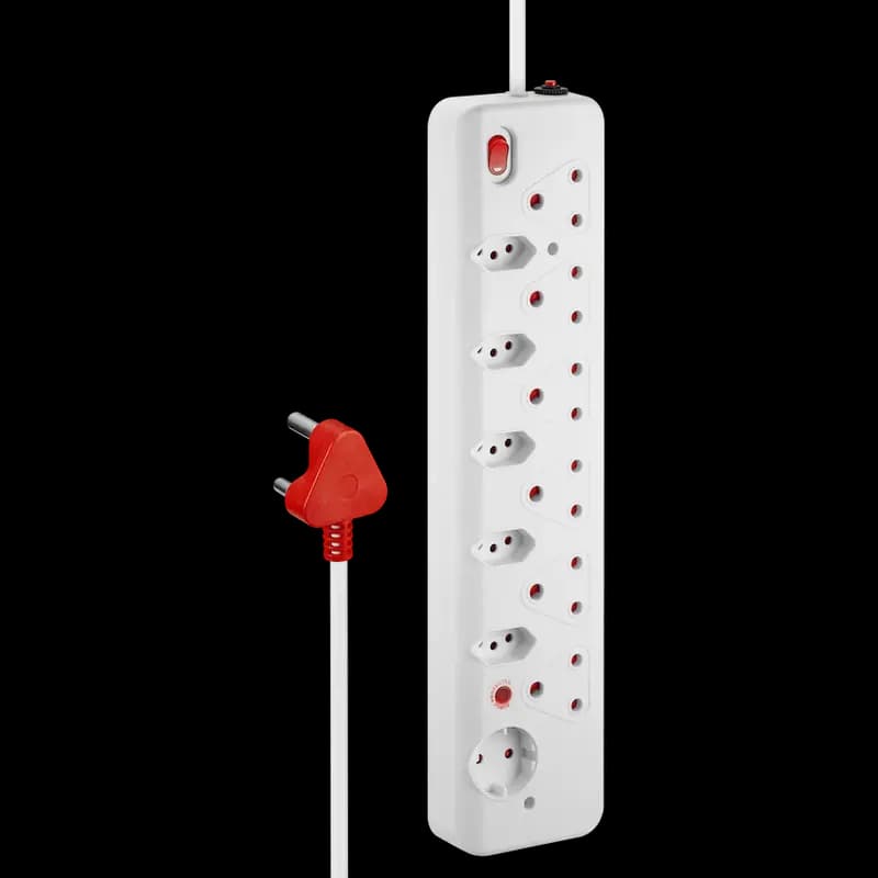 Nexon 12-Way Medium Surge Multiplug 0.5m - White