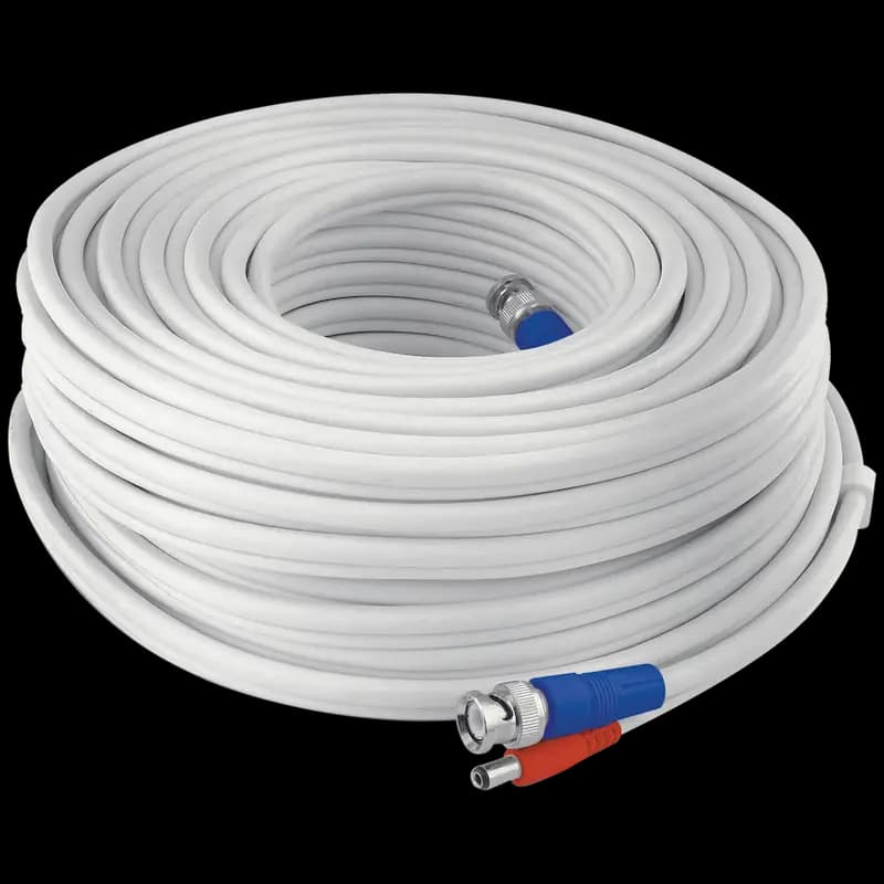 Patrol 30m Video and Power Extension Cable - White