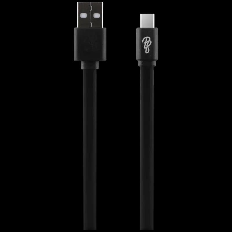 Pro Bass Energize Series Packaged USB to Type-C Cable 1.2m - Black
