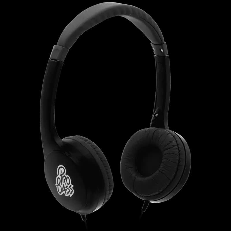 Pro Bass Elevate Series Auxiliary Headphone - Black